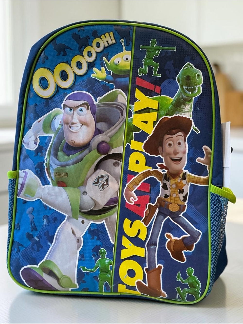 NWT Toy Story Kids Backpack – Buzz Lightyear, Woody & Rex